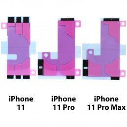 Klebestreifen für Akku iPhone 5, 6, 7, 8, X, 11, 12, 13 Serie, 5 Stk.