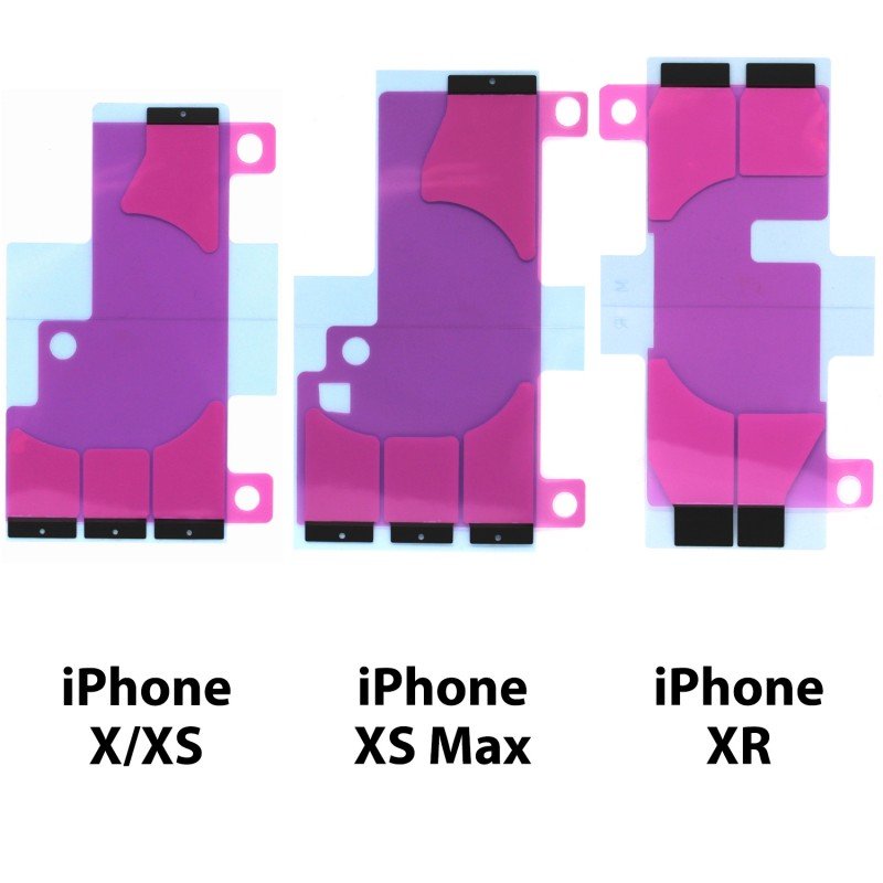 Klebestreifen für iPhone X-13 Serie, 5 Stk. Klebestreifen für iPhone X-13 Serie, 5 Stk.