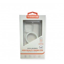 Xssive TPU Hülle für iPhone 15 Serie - Transparent mit MagSafe