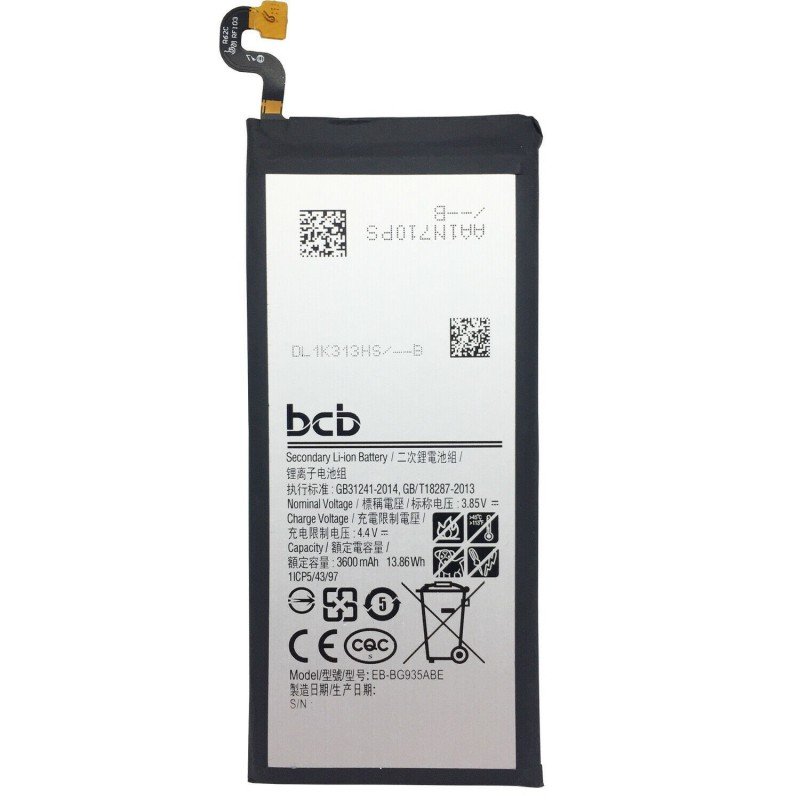 Akku für Galaxy S7 Edge, 3.600mAh