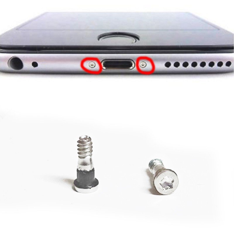 Schrauben 2 Stk. für iPhone 8/8Plus Schrauben 2 Stk. für iPhone 8/8Plus