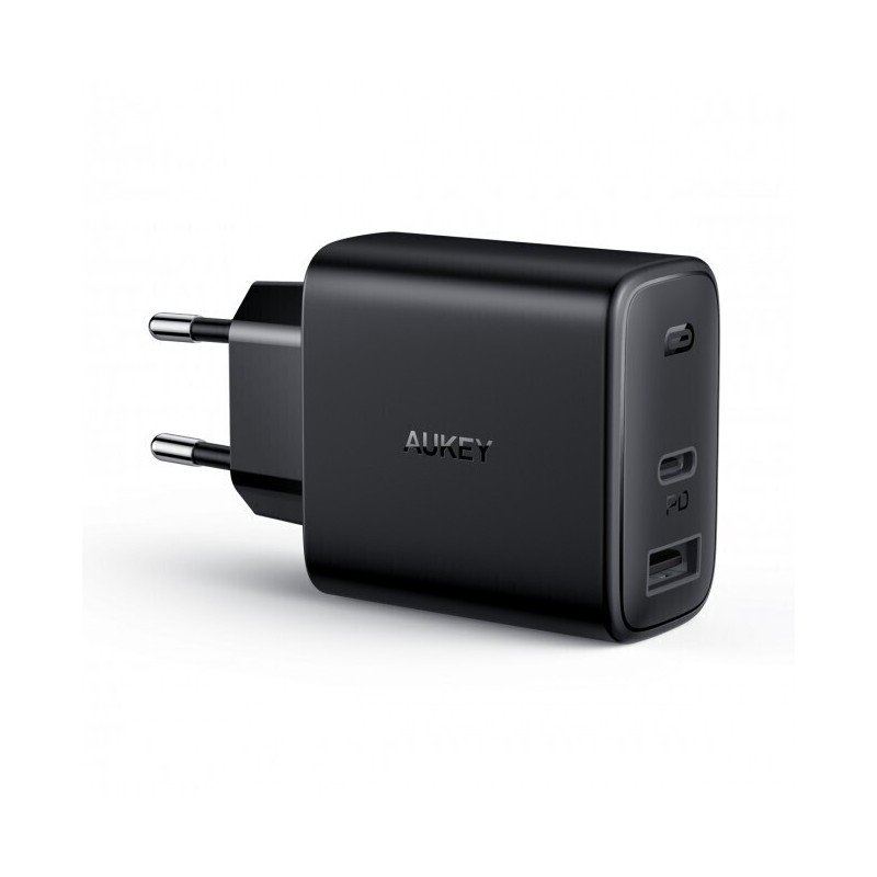 AUKEY 32W 2-Port PD Wall Charger Adapter Ladegerät PA-F3S