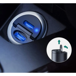 AUKEY 30W 2-Port PD Car Charger Adapter Auto Ladegrät CC-A4