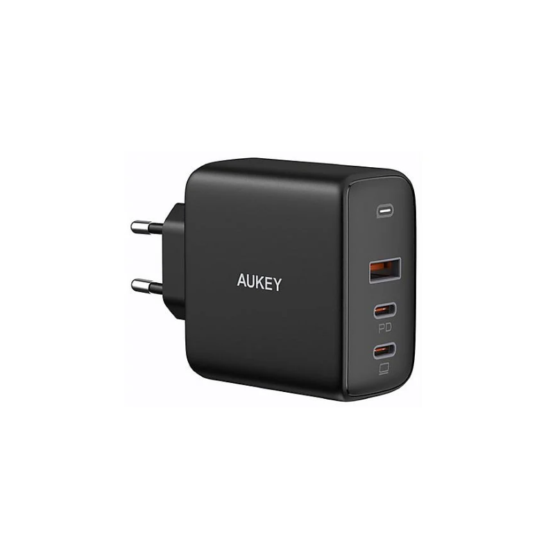 AUKEY 90W 3-Port PD Wall Charger Adapter Schnell Ladegrät PA-B6S AUKEY 90W 3-Port PD Wall Charger Adapter Schnell Ladegrät PA-B6S
