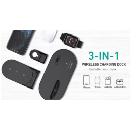 AUKEY 3-in-1 Wireless Charging Station LC-A3