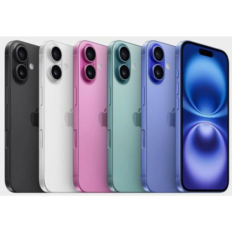 Backcover Glas für iPhone 16 Plus mit Magnet & Linse & Flex