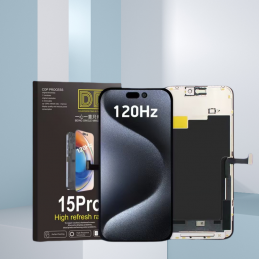 DD Soft OLED Display für iPhone 15 Pro - 120 Hz