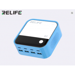 RELIFE Q2 120W 8 Port GaN Ladegerät Dual PD/Dual QC/SCP