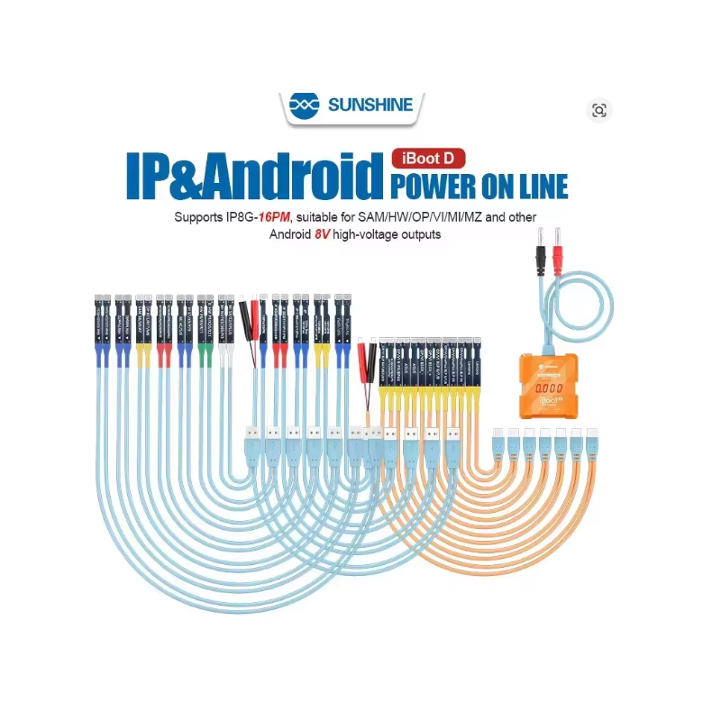 SUNSHINE iBoot D Stromkabel für iPhone 8G-16PM und Andorid Geräte