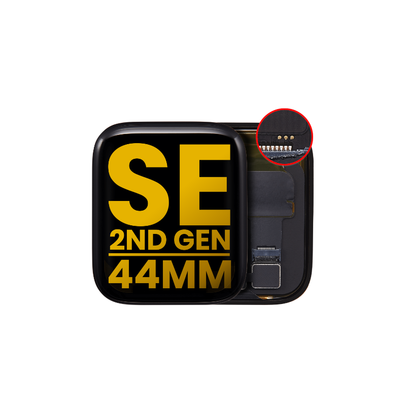 Display für Apple Watch Serie SE (2022) 44mm Original Refurbished Schwarz Display für Apple Watch Serie SE (2022) 44mm Original Refurbished Schwarz