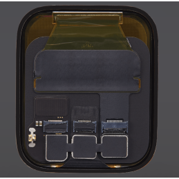 Display für Apple Watch Serie SE (2022) 44mm Original Refurbished Schwarz