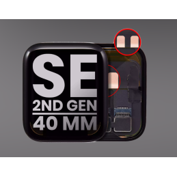 Display für Apple Watch Serie SE (2022) 40mm Original Gebraucht Schwarz