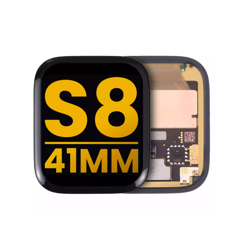 Display für Apple Watch Serie 8 41mm Original Gebraucht Schwarz