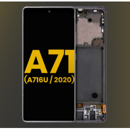 Display für Samsung Galaxy A71 5G (A716) Original Refurbished mit Rahmen