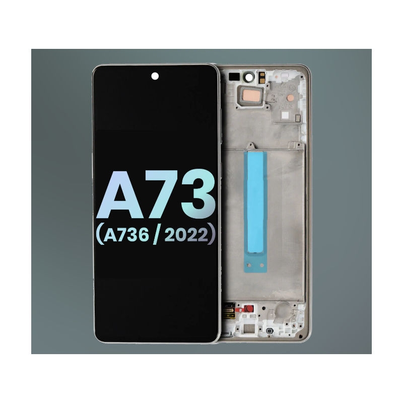 Display für Samsung Galaxy A73 5G (A736B) Original Refurbished mit Rahmen Display für Samsung Galaxy A73 5G (A736B) Original Refurbished mit Rahmen