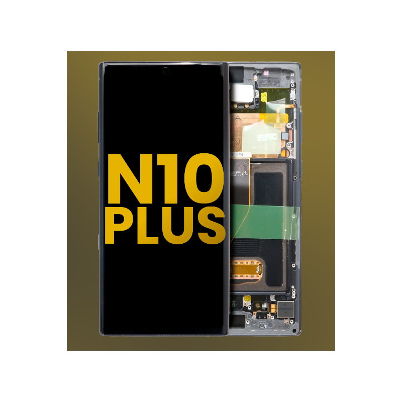 Display für Samsung Galaxy Note 10 Plus (N975F) OLED mit Rahmen Display für Samsung Galaxy Note 10 Plus (N975F) OLED mit Rahmen
