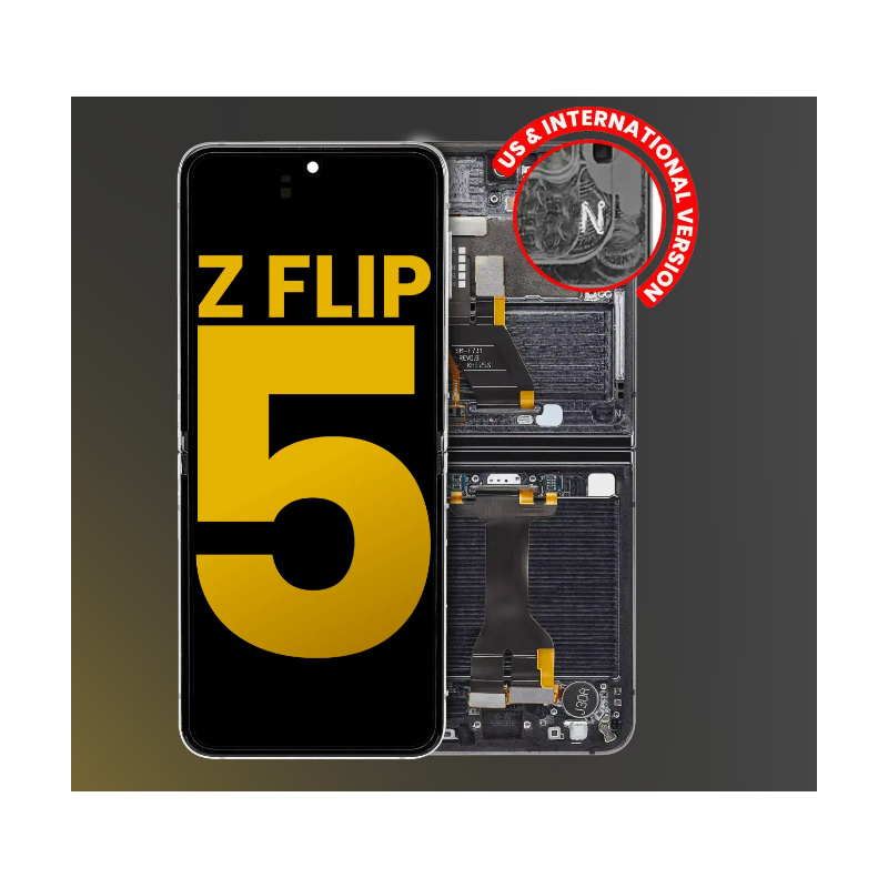 Display für Samsung Galaxy Z Flip 5 (F731B) ORG refurbished mit Rahmen Display für Samsung Galaxy Z Flip 5 (F731B) ORG refurbished mit Rahmen