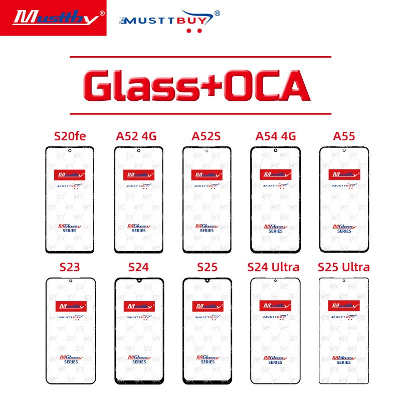 OCA Display OCA Glas für Samsung Galaxy A Serie Display refurbish
