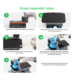 RELIFE RL-601S Plus Universal LCD Screen Separator Handy Display Backcover Entfernung