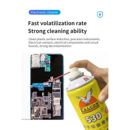 Falcon530 Reinigungs Spray für Smartphone Elektronik Tablet und TV